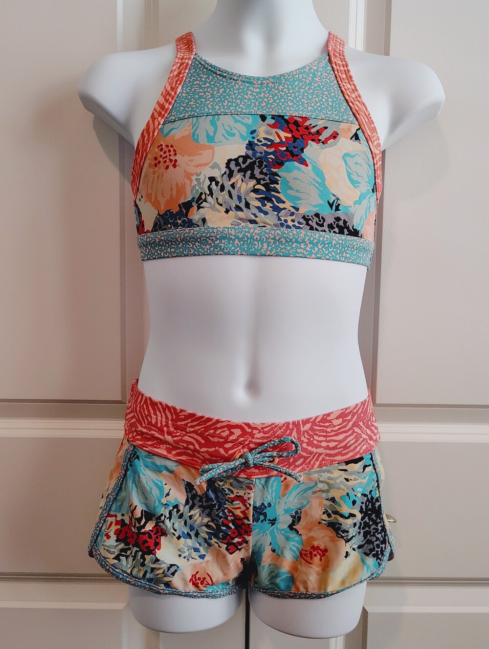 Athleta Girls 2-Piece Swimsuit - Picture 2 of 6